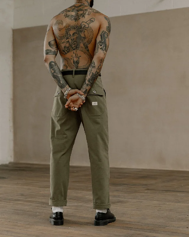 304 Service Fatigue Pants - Olive