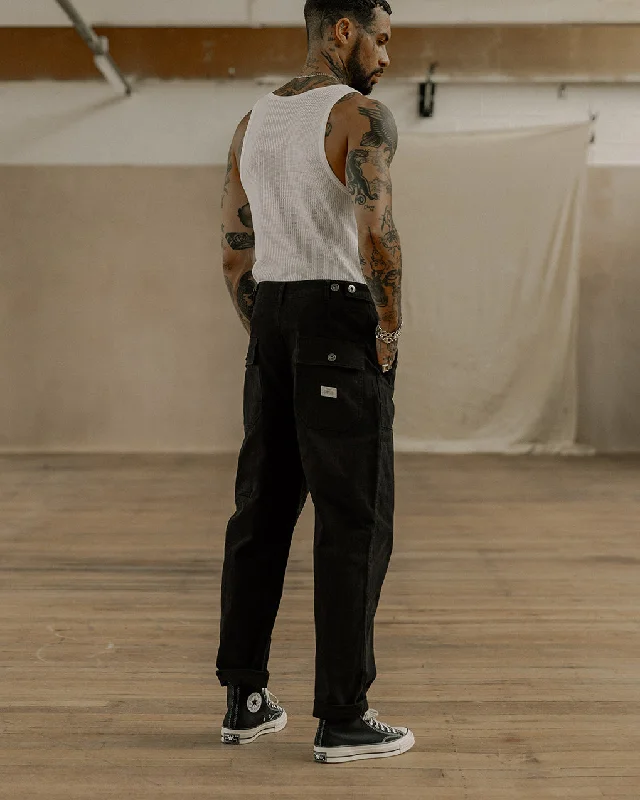 304 Service Fatigue Pants - Black