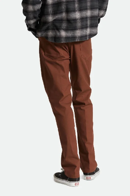 Builders 5-Pocket Stretch Pant - Sepia