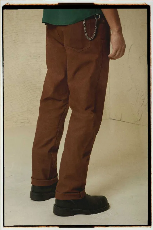 Builders 5-Pocket Stretch Pant - Sepia