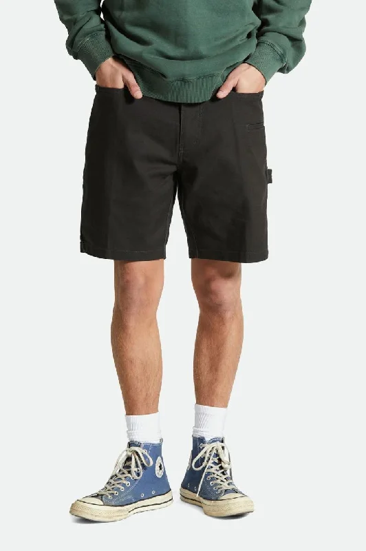 Builders Carpenter Stretch Short - Washed Black