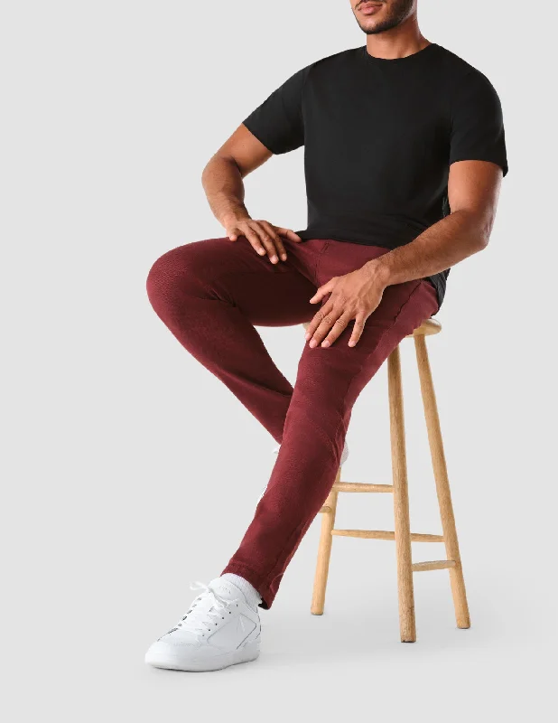 Classic Pants Regular Bordeaux