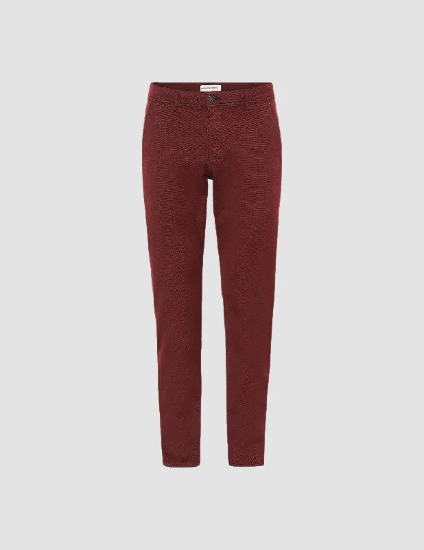 Classic Pants Regular Bordeaux