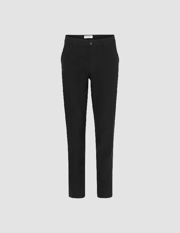 Essential Pants Regular Black