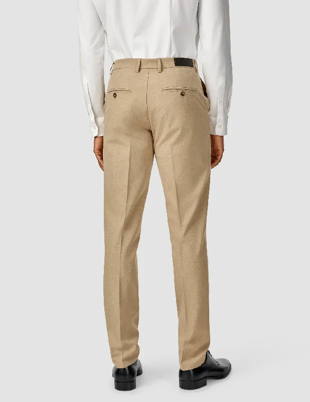 Essential Suit Pants Regular Sand Grain