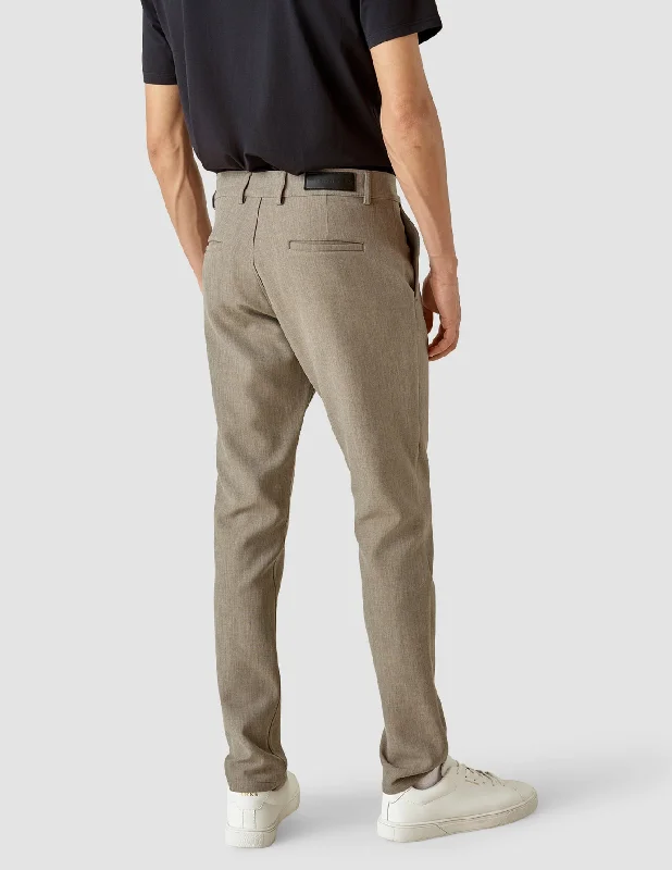 Heavy Edition Pants Slim Khaki Melange