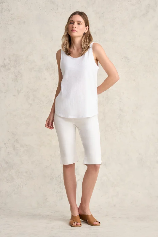 Organic Cotton Tank - White