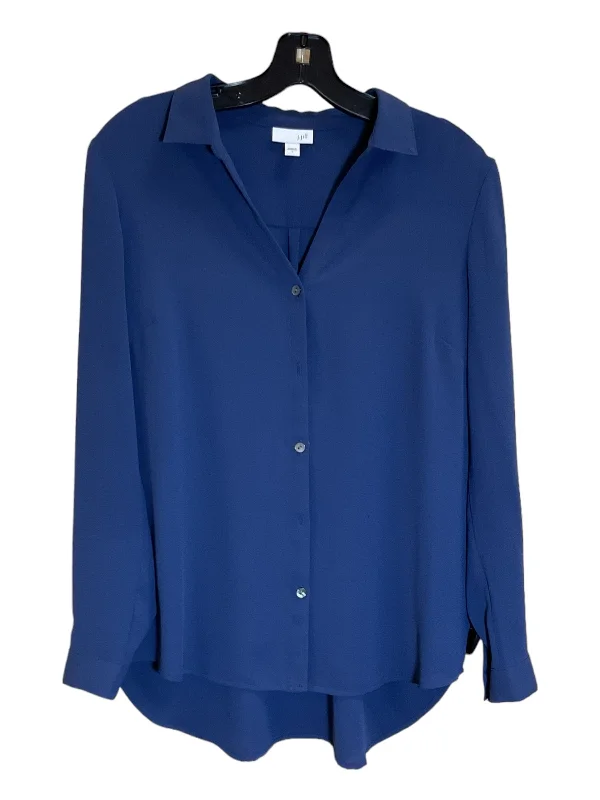 Blue Blouse Long Sleeve J. Jill, Size S