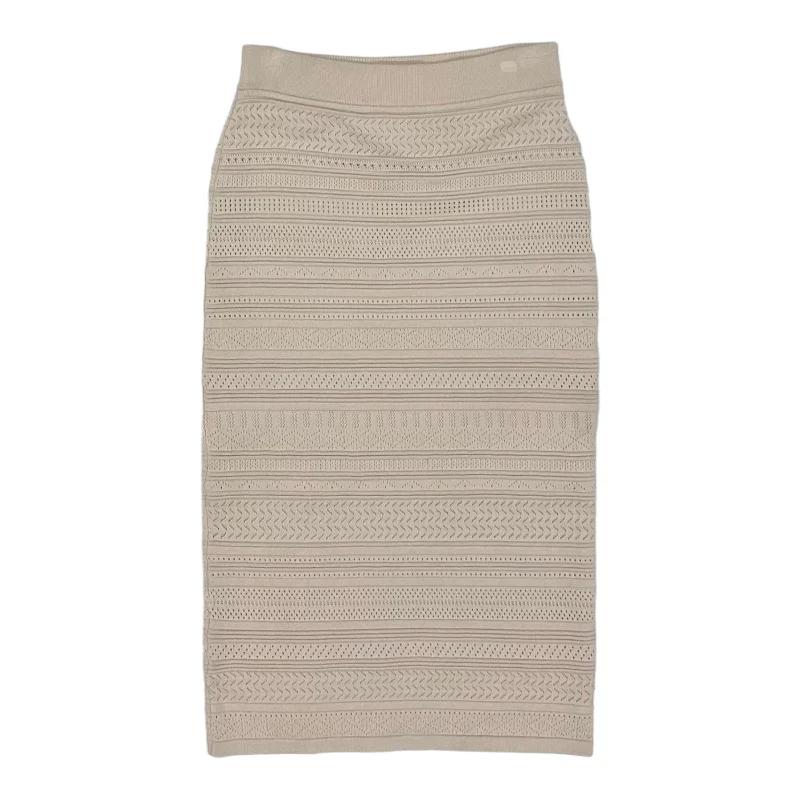 CREAM SKIRT MIDI by BABATON Size:M