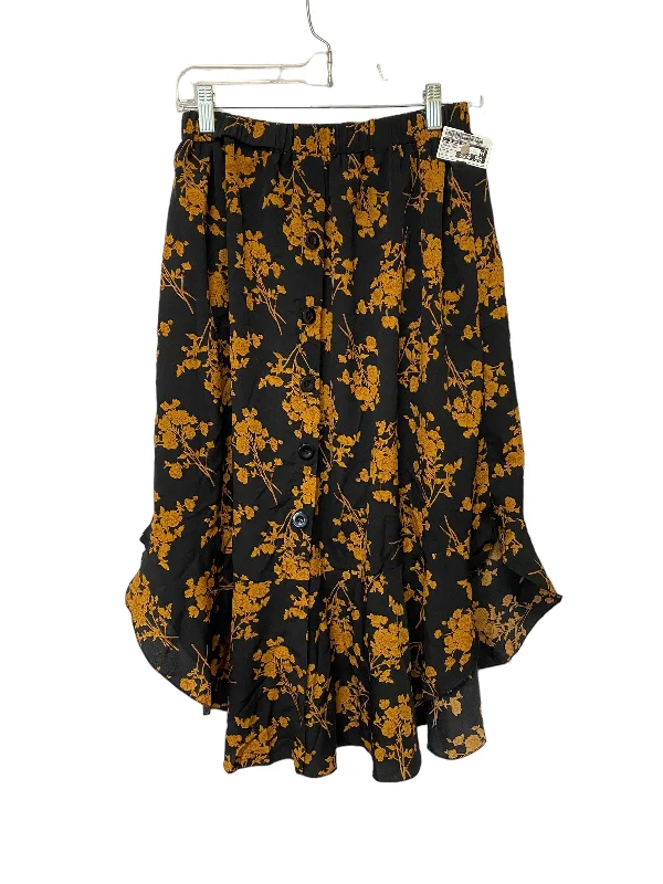 Skirt Maxi By Clothes Mentor In Floral Print, Size: Xl