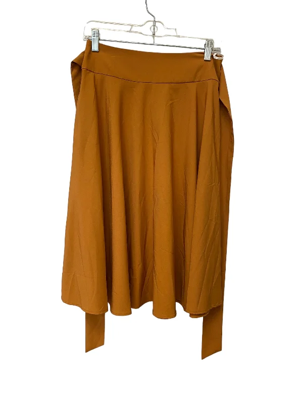 Skirt Maxi By Clothes Mentor In Orange, Size: M