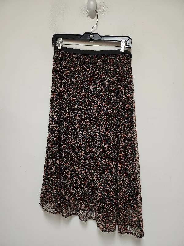 Skirt Maxi By Thyme And Honey In Floral Print, Size: M