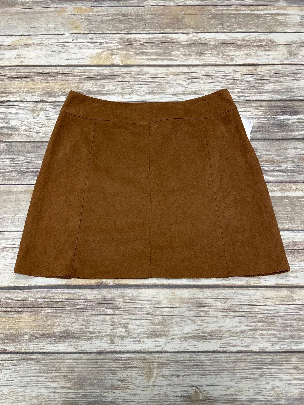 Skirt Mini & Short By Braeve In Tan, Size: M