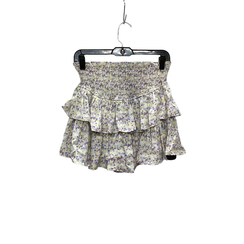 Skirt Mini & Short By Clothes Mentor In Multi-colored, Size: L