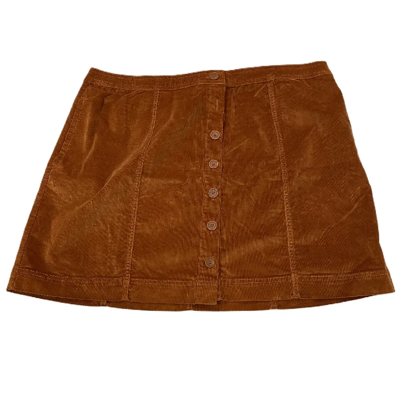 Skirt Mini & Short By Knox Rose In Brown, Size: 18w