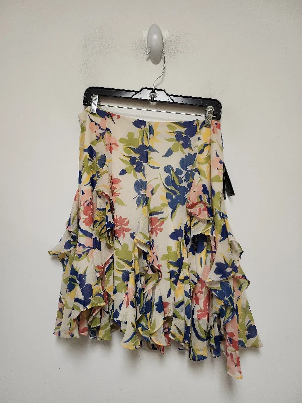 Skirt Mini & Short By Lauren By Ralph Lauren In Floral Print, Size: 12