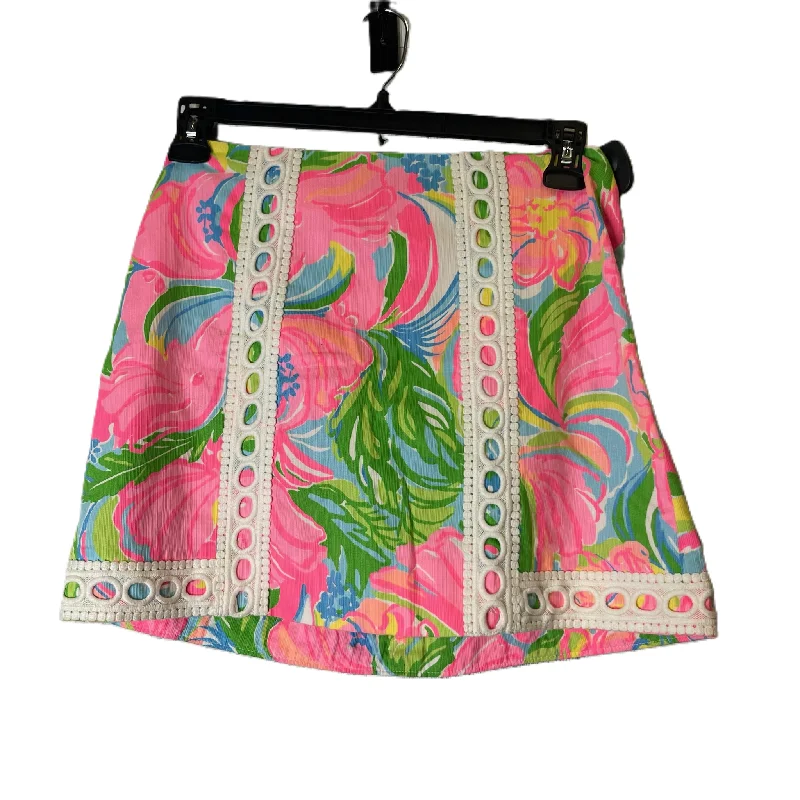 Skirt Mini & Short By Lilly Pulitzer In Pink, Size: 4