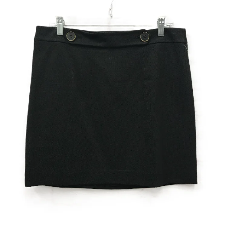 Skirt Mini & Short By Loft In Black, Size: 12petite