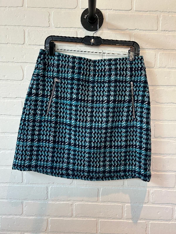 Skirt Mini & Short By Loft In Blue, Size: 6