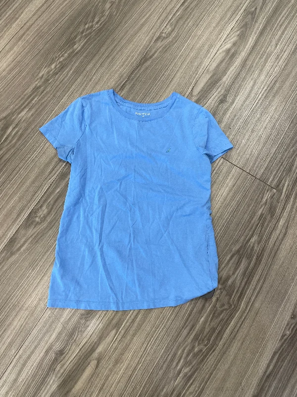 Top Short Sleeve Basic By Nautica In Blue, Size: S