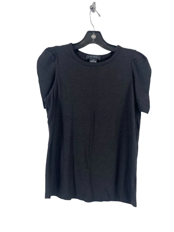 Top Short Sleeve Basic By Sanctuary In Black, Size: Xs