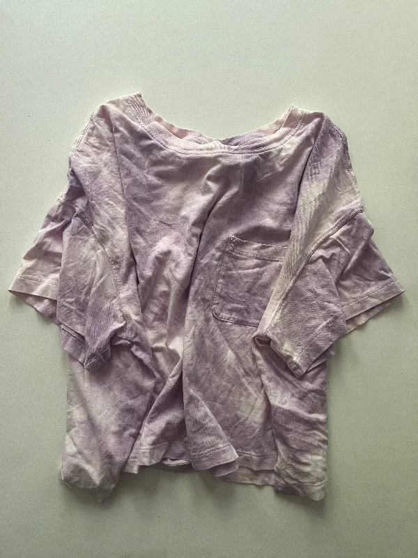 Top Short Sleeve By Old Navy In Purple, Size: L