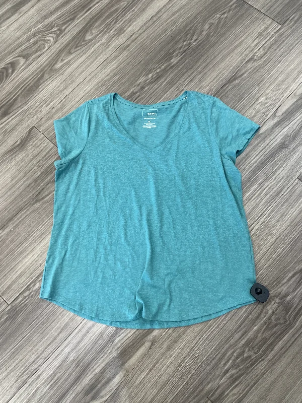 Top Short Sleeve By Sonoma In Teal, Size: Xl