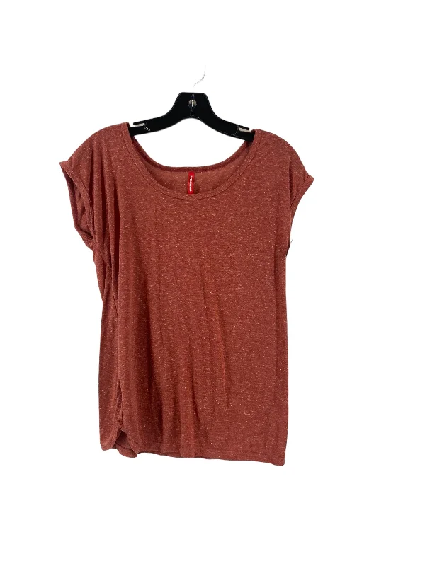 Top Short Sleeve By Union Bay In Red, Size: M