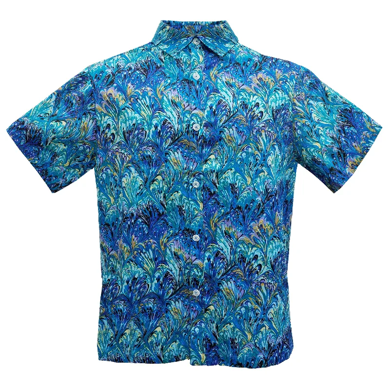 Authentic Elvis Peacock Inspired Woven Shirt