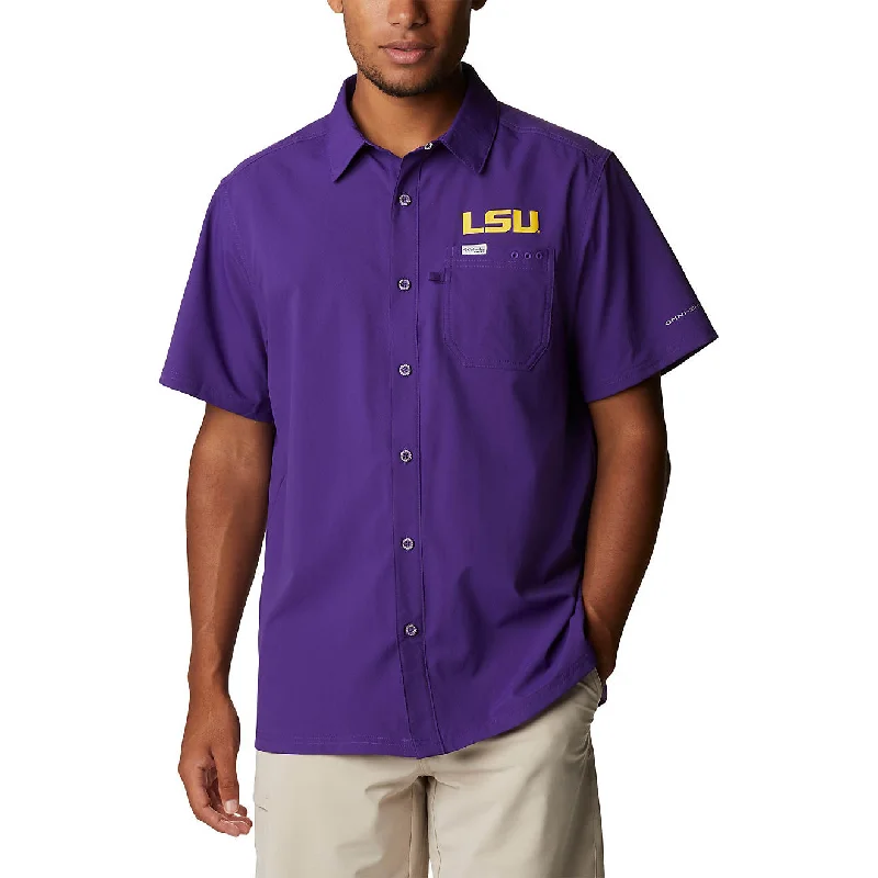 LSU Tigers Columbia Slack Tide Purple