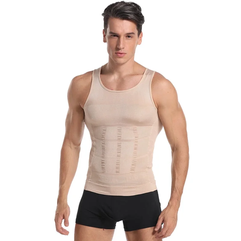 Be-In-Shape Men Slimming Vest Body Shaper